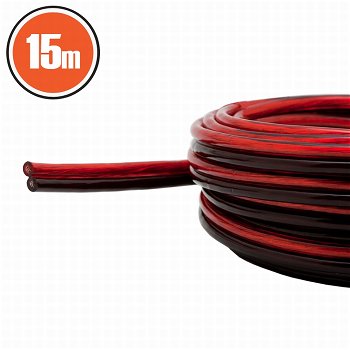 Cablu pt. difuzor 2x0,5mm ² 15m, Carguard