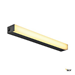 SIGHT LED, wall and ceiling light, with switch, 600mm, black, Schrack