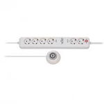 Priza Multipla Eco Line Switch Plus EL CSP24 6x, Brennenstuhl