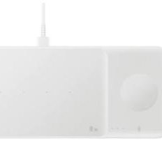 Incarcator wireless Samsung EP-P6300T Fast Wireless Charger Trio incarcator inclus White