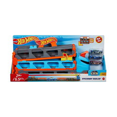 Jucărie pentru copii Mattel Hot Wheels - Autotransportator cu 3 masinute