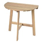Masa pentru gradina Nina, pliabila, fixare in perete, 70 x 45 x 74 cm, lemn de acacia, BigBuy Home