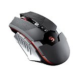 MOUSE Wireless gaming, activated, metal feet, Omron switch, senzor Avago A3050, black (RT5A), Ugreen