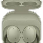 Casti SAMSUNG Galaxy Buds2, True Wireless Bluetooth, In-Ear, Microfon, Noise Cancelling, Carcasa incarcare wireless, Olive