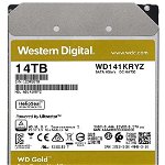 Hard Disk Server Western Digital WD Gold Enterprise 14TB 7200RPM SATA3 512MB, Western Digital