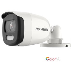 Camera TurboHD 4 in 1 Hikvision DS-2CE10HFT-F, 5MP, lentila 2.8mm, Iluminare 20m, ColorVu, Hikvision