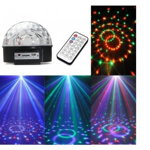 Glob Disco Jocuri de Lumini Cu MP3 Player Telecomanda+ stick cadou, Magic Shop