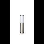 Stalp pentru iluminat exterior Philips Utrecht, 1xE27, max 20W, IP44, 450x120mm, Inox