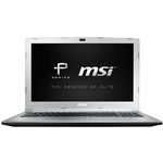 Laptop MSI PL62 7RC 15.6 inch FHD Intel Core i5-7300HQ 8GB DDR4 1TB HDD nVidia GeForce MX150 2GB Windows 10 Home Silver