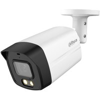 Camera de supraveghere Dahua HAC-HFW1509TM-A-LED-0360B-S2 bullet HDCVI color 5MP 3.6mm IR 40m WDR 120dB Microfon, IP67