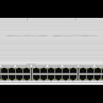 Switch MikroTik CRS354-48P-4S+2Q+RM, 48xGbE PoE, 4x10G SFP+, 2x40G QSFP+, Rack