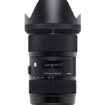 Pachet Sigma 18-35mm F1.8 DC HSM Art Canon + Filtru UV Slim 72mm