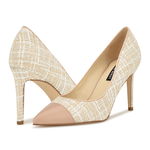 Incaltaminte Femei Nine West Enda Light Natural Tweed Multi, Nine West