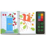 Carte cu activitati de pictat cu stampila: Gradina - Rubber Stamp Activities: Garden, Usborne