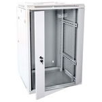 Digitus DIGITUS Wallmount cabinet 12U, double section, 600x6000mm, grey RAL 7035, Digitus