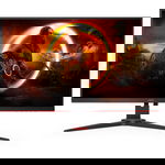 Monitor Gaming WLED VA AOC 27", QHD (2560x1440), 155Hz, 1ms, AMD FreeSync™ Premium, 2x HDMI, DisplayPort, Jack, VESA, negru