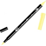 Marker Tombow, 2 capete, 090, baby yellow