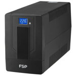UPS FSP Group IFP1000, 1000VA, 600W, Line Interactive, LCD, 2x schuko+ 2xIEC, FSP/Fortron