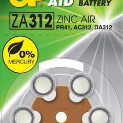 Set 6 x Baterie, GP, ZA312, 1.45 V, B3512