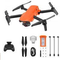 Drona pliabila Autel Evo Nano+ Standard, Portocaliu, 4K, 48MP, 1 2   CMOS, Gimbal pe 3 axe, GPS, 28 min timp zbor, Slot memorie, 2250 mAh