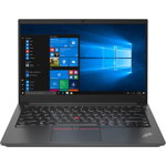 Laptop ultraportabil Lenovo ThinkPad E14 Gen 2 20T6002XRI, AMD Ryzen 5 4500U, 14", Full HD, 16GB, 512GB SSD, AMD Radeon Graphics, No OS, Negru