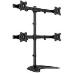 Multibrackets Stand de masa pentru 4 monitoare Multibrackets 3347, 15- 27, maxim 8 kg, Negru, Multibrackets