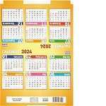 Calendar pliabil 2024, 