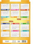 Calendar pliabil 2024, 