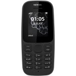 TELEFON NOKIA 105 2017 SINGLE SIM 2G 1.4" BLACK, Nokia