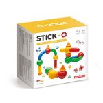 Set cu magneti Stick-O, Basic 10 piese, Clicstoys, 1-2 ani +, Clicstoys