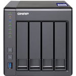 NAS QNAP 4-Bay TurboNAS, SATA 6G, 4-Core 1.7GHz, 2GB RAM, 2x GbE LAN, 1x 10Gb SFP+