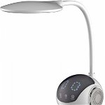 Lampa LED de birou Maxcom ML4900 Astral, control tactil, 6.5W, 500 lm, temperatura lumina reglabila, Gri, Maxcom