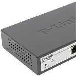 Switch D-Link DGS-1100-05PDV2, 5 porturi 10/100/1000 Gigabit Smart Switch, PoE controlat