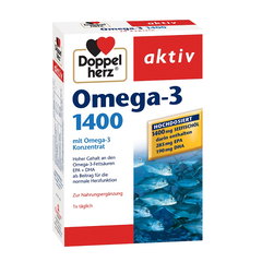 Omega 3 1400mg, 30 capsule, Doppelherz, Doppelherz Omega 3 1400mg, 30 capsule, Doppelherz, Doppelherz
