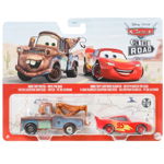 Set Disney Pixar Cars On The Road - Road Trip Mater Lightning Mcqueen (hlh57) 