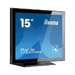 Monitor POS touchscreen iiyama ProLite T1532MSC 15 inch PCAP negru, IIYAMA
