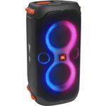 JBL Sistem audio portabil JBL Partybox 110, 160W, Original Pro Sound, Dynamic light, Bluetooth, USB, Baterie 12H, IPX4, Negru, JBL