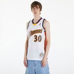 Mitchell & Ness Golden State Warriors 30 Stephen Curry Swingman Jersey White, Mitchell & Ness