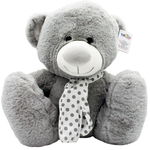 Plush toy Silver collection - Gray teddy bear 25 cm, TULILO