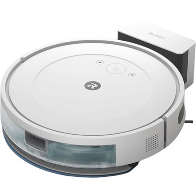 iRobot Aspirator robot IROBOT Combo Essential Y011240, 0.4l, autonomie max 120 min, functie mop, alb, iRobot
