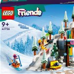 Jucarie 41756 Friends Ski Slope and Café Construction Toy, LEGO