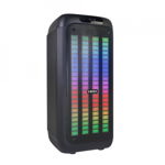 Boxa portabila E-Boda Party 410 Pro, 80W, True Wireless Stereo, Bluetooth, Radio FM, RGB, Negru