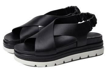 Incaltaminte Femei JSlides Resa Black Leather, J/Slides