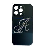 Husa cristale Swarovski personalizata , compatibila cu iphone 11 , negru, Swarovski Elements Crystals