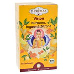 Ceai Shotimaa Chakras - Vision - turmeric ghimbir si lamaie bio 16dz