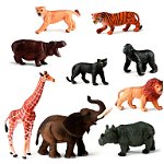 Set de 9 figurine - Animale din junglă