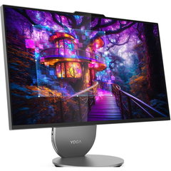 All-In-One Lenovo Yoga 27IAH10, 27 inch 2560 x 1440, Intel Ultra 5 125H (14 C / 18 T, 1.2 GHz - 4.5 GHz, 18 MB cache), 16 GB LPDDR5X, 1 TB SSD, Intel Arc Graphics, Free DOS