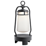 Veioza Lyndon UK plug Bluetooth LED portable lantern, ELSTEAD-LIGHTING