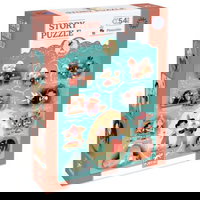 Puzzle poveste Pinocchio, Djeco, Djeco