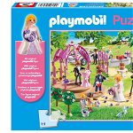 Puzzle Schmidt - Playmobil, Marriage, 150 piese, include 1 figurina Playmobil (56271)